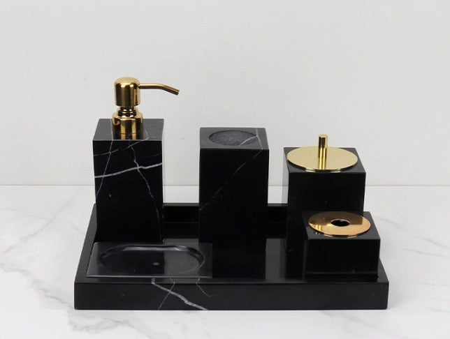 Marble Luxe Tray – Modern Stone Aesthetic