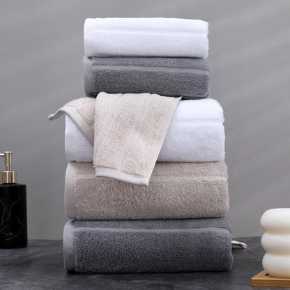 Luxe Cotton Towel Set – Soft Neutral Comfort