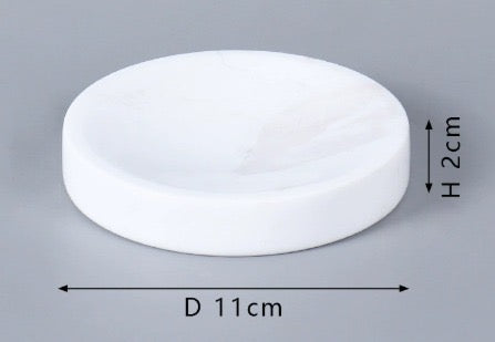 Round Soap Dish – Minimal Calm Luxury