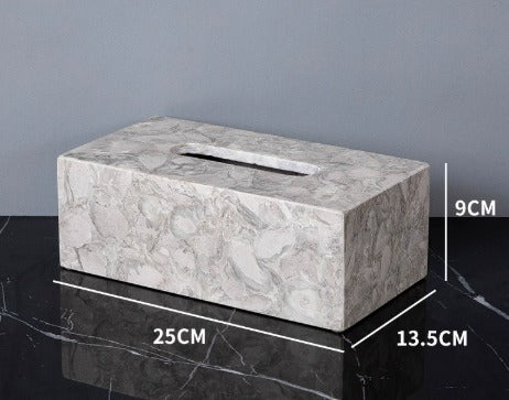 Marble Tissue Box Cover – Refined Everyday Luxury