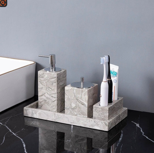 Marble Electric Toothbrush Holder – Clean Minimal Design